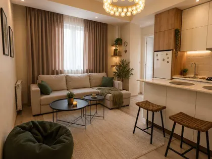 Apartment, 2-room, 50 m²