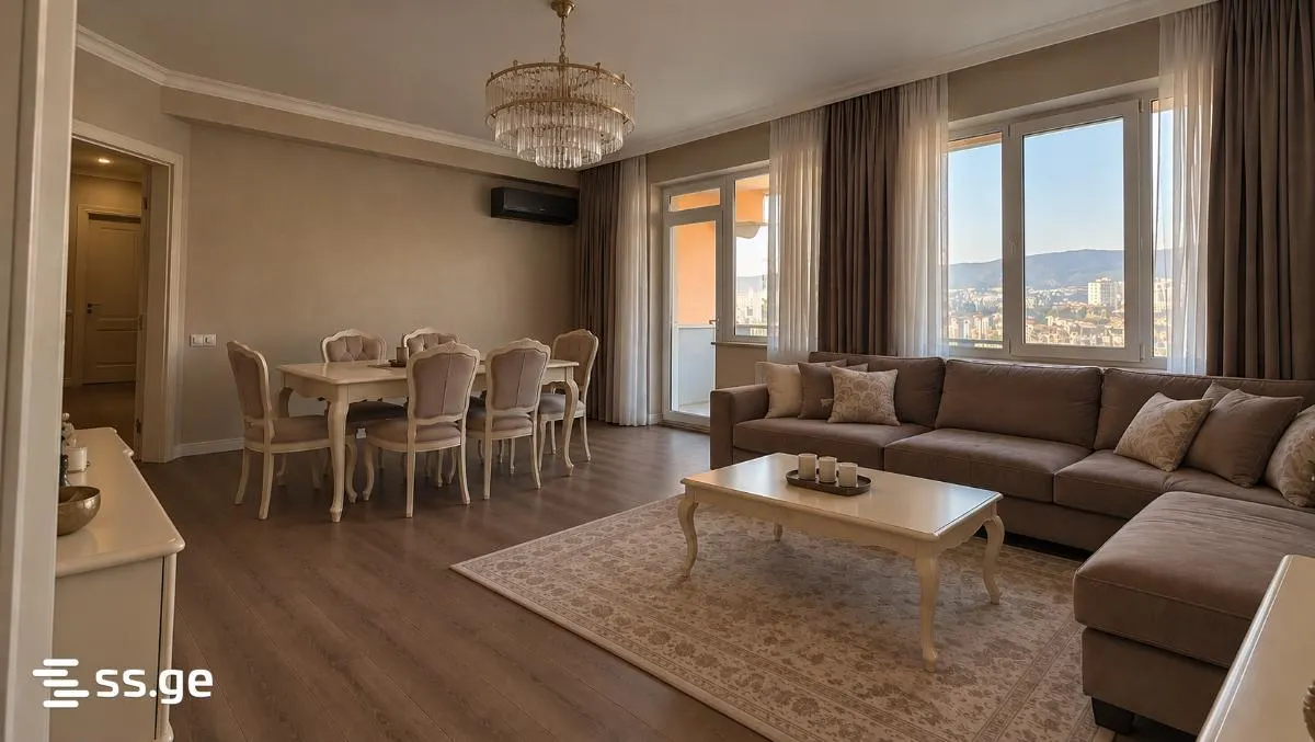 Apartment, 5-room, 140 m², Vakhtang Bochorishvili St, 24